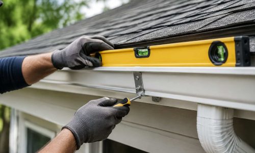 Adjust Gutter Slope Right: One Inch Per 40 Feet