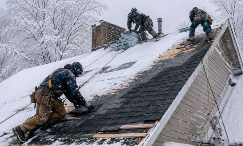 Can a Roof Be Replaced in the Winter?