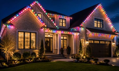Permanent Christmas Lights Are Worth It: Here's the Math