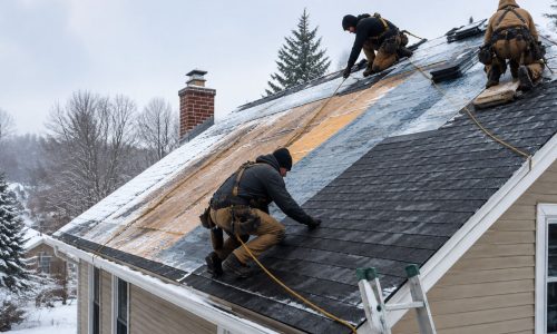Yes, You Can Replace a Roof in Winter - Here's Proof